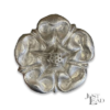 Lead Sand Cast Tudor Rose Motif 3.5″