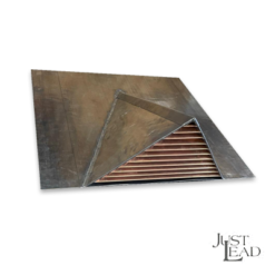 Copper Louvered Roof Vent 1