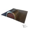 Heritage Copper Louvered Barrelled Roof Vent 6
